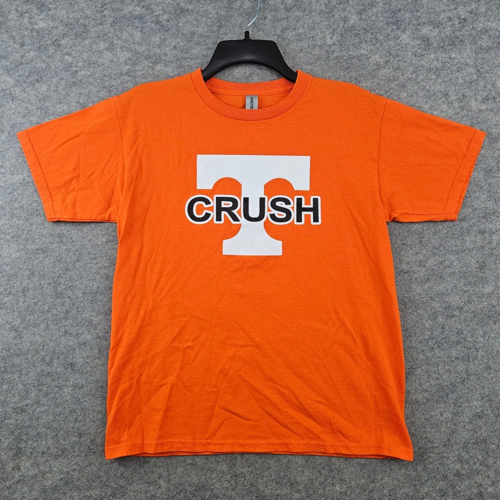 Gildan T-Shirt Youth Large Orange Tennessee Vols Crush Graphic Tee Short Sleeve